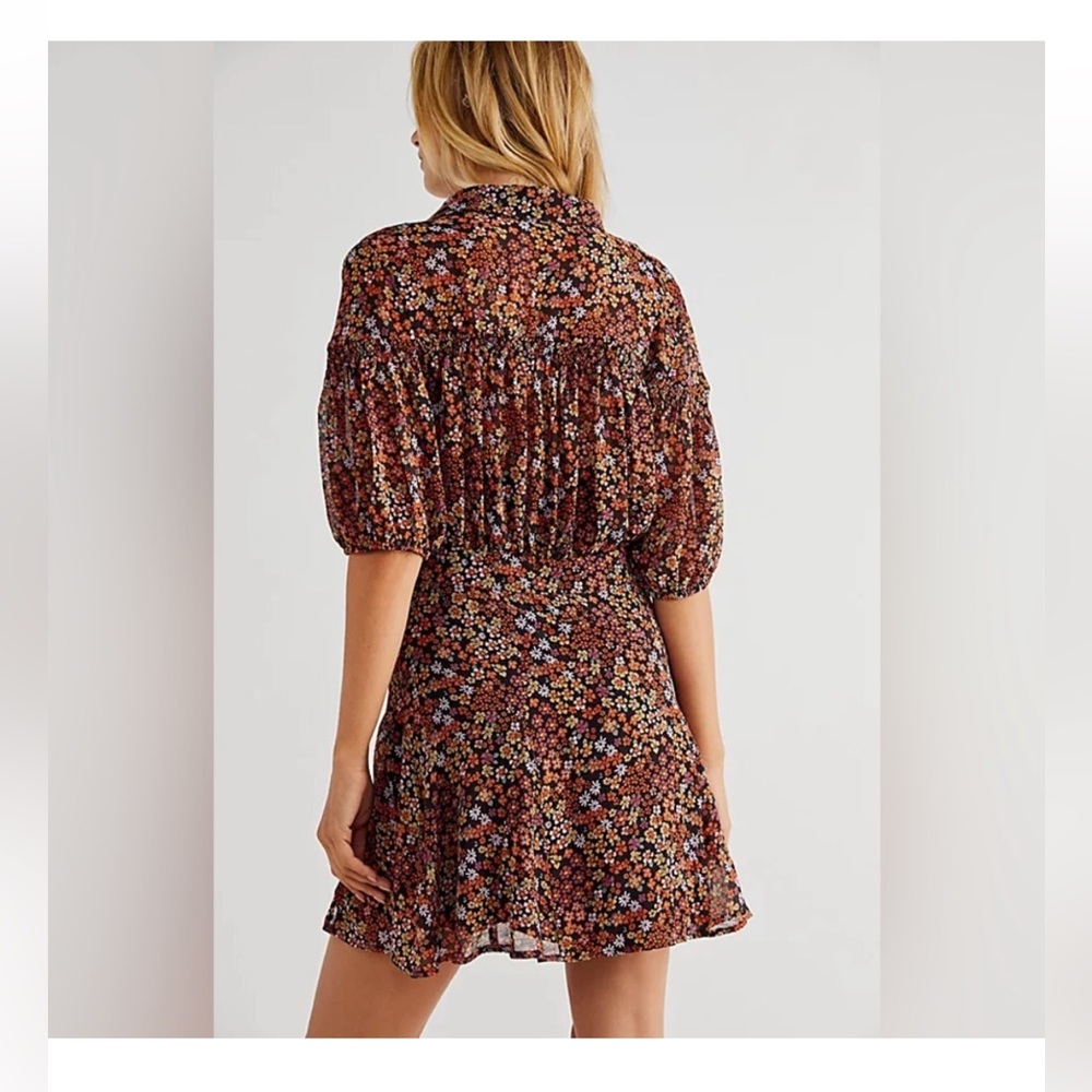 Free people Bonnie Mini Dress Dusk